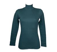 Lupetto donna maglia mezzo collo manica lunga caldo e soffice cotone bio RAGNO a