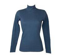 Lupetto donna maglia mezzo collo manica lunga caldo e soffice cotone bio RAGNO a