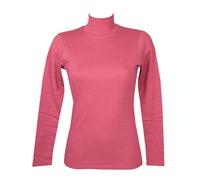 Lupetto donna maglia mezzo collo manica lunga caldo e soffice cotone bio RAGNO a