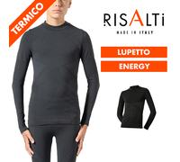 Lupetto Maglia Termica Bambino Energy, Intimo Termico Manica Lunga Risalti