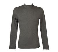 Lupetto mezzo collo uomo maglia manica lunga caldo e soffice cotone bio RAGNO ar