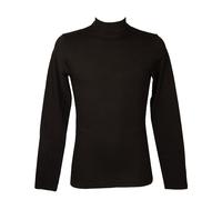 Lupetto mezzo collo uomo maglia manica lunga caldo e soffice cotone bio RAGNO ar