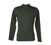Lupetto mezzo collo uomo maglia manica lunga caldo e soffice cotone bio RAGNO ar