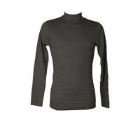 Lupetto mezzo collo uomo maglia manica lunga caldo e soffice cotone bio RAGNO ar