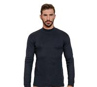 Lupetto uomo caldo cotone manica lunga , maglia mezzo collo interlook NOTTINGHAM