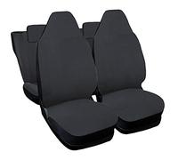 Lupex Shop Coprisedili auto compatibili per C1 prima serie dal 2005 al 2014 con poggiatesta integrato, Grigio Scuro, Prodotto Made In Italy