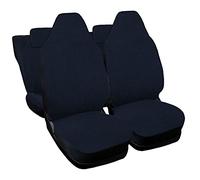 Lupex Shop Coprisedili auto compatibili per C1 prima serie dal 2005 al 2014 con poggiatesta integrato, Jeans Blu, Prodotto Made In Italy