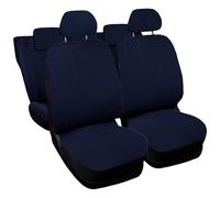 LUPEX SHOP - Coprisedili Per Auto Universali, Made In Italy, Set Fodere Protezione Sedili Anteriori E Posteriori, Schienale Dietro Con 2 Zip, Copertur