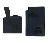 LUPEX SHOP - Set Da 2 Tappetini In Gomma Sagomati Per Auto Compatibili Smart Prima Serie W450 (compatibile Smart 1a Serie)