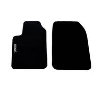 Lupex Shop TPSTR_Smart Tappetini Auto in Moquette con Strappo compatibili per Smart