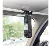 Lupholue Aggiornato supporto per clip per visiera parasole per auto Supporto per clip a sgancio rapido compatible with GoPro Hero 12, 11, 10, 9, 8, 7, Session, APEMAN, Xiaomi Yi, DJI, Insta 360