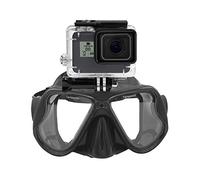 Lupholue Maschera per Immersioni subacquee Maschera per Snorkel Compatible with GoPro Hero (2018) GoPro Hero 12 11 10 9 8 7 6 5, Hero Black, Session