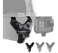 Lupholue Supporto per casco da moto Compatible with DJI Osmo, Insta 360, GoPro, Xiaomi Yi, SJCAM, Campark, APEMAN