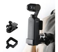 Lupholue Supporto per zaino con clip girevole a 360 gradi Compatible with DJI Osmo Pocket 3, Insta360 X3 X2 X ONE RS R, GoPro Hero 12 11 10 9 8, Session
