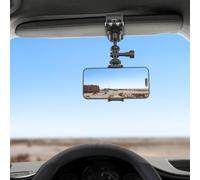 Lupholue Supporto universale per cellulare con clip, testa a sfera girevole a 360°, per DJI Osmo, GoPro, Insta 360, iPhone 17/16/15/14, fotocamere e smartphone