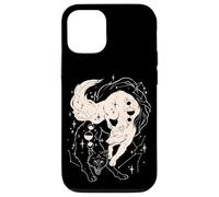 Lupi Celesti Costellazione Spirituale Cosmic Art Wolve Custodia per iPhone 12/12 Pro