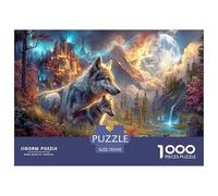 lupi Jigsaw Puzzle Impossibili 1000 Pezzi Castello del cielo stellato Decorazione Per La Casa. Rilassamento E Intelligence Per Adulti E Ragazzi Da 14 Anni 70x50cm/1000pcs