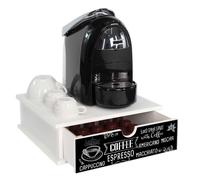 Lupia Contenitore Capsule Cialde caffè Cassetto ORGANIZER BLACKBOARD 33x33 legno