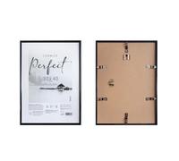 Lupia Cornice Portafoto da Parete Perfect Black 30 x 40 cm
