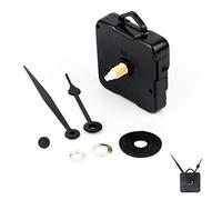 Lupia - Meccanismo Orologio al Quarzo con Lancette Nere, Canotto 16 mm, Movimento Preciso e Silenzioso, Accessorio Fai da Te per Riparazioni e Bricolage, Design Italiano Elegante