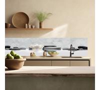 Lupia Pannello Paraschizzi Schienale Cucina stampato LOTUS AND STONES