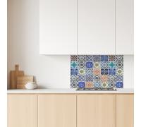 Lupia Pannello Paraschizzi Schienale Cucina stampato MAIOLICA SICILIANA