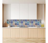 Lupia Pannello Paraschizzi Schienale Cucina stampato MAIOLICA SICILIANA