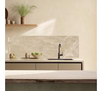 Lupia Pannello Paraschizzi Schienale Cucina stampato MARMO BEIGE