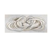 Lupia - Quadro Moderno Canvas Prime Sacra FAMIGLIA Stampa su Tela 38x90 cm, con testo decorativo, Arte Digitale Alta Risoluzione da Parete per Casa, capezzale