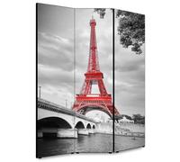 Lupia - Separe' per interni, Divisorio 135,6 x H 176 x P 3,1 cm EIFFEL ROUGE par