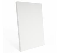 Lupia Set Tele Gallery Bianche Telaio Legno spess 2 cm 100% Cotone 300 gr/mq