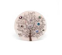 Lupia - Sottopentola in Vetro temperato stampato a colori Collezione Albero della Vita TREE diametro 21 cm TREE