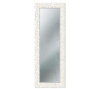 Lupia - Specchio da Parete Lungo Mirror Fantasy Klimt Brown 44x127 cm, Design Moderno, Ideale per Ingresso e Soggiorno, Cornice Stampata, Adatto per Camera da Letto, Marrone