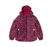 Lupilu Giacca da neve per bambine, materiale esterno impermeabile per neve, giacca da sci, Leopardo rosso (98/104), 100