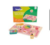 LUPILU Puzzle da gioco di ruolo per bambini in legno, gioco di smistamento | Giocattolo in legno durevole per ordinare le forme