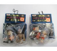 LUPIN Coppia 2 PORTACHIAVI Deformed Caricature Robot Fujiko 3cm BANPRESTO