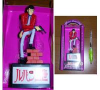 LUPIN Figura Statuetta 11cm PARLANTE Originale Banpresto Japan Lupin III 3zo 3rd