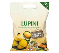 Lupini macinati secchi LUP5 SACCA da 5kg concime bio per agrumi limoni granulare