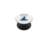 Lupo alfa a letto entro le 21:00 PopSockets PopGrip Adesivo