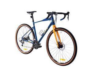 Lupo Bicicletta Da Gravel Terra 9 Sora St-r3000 Blue / Orange
