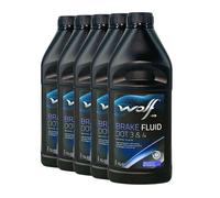 Lupo Brake Fluido Dot 3 & 4 Liquido Freni Iso 4925 Classe 3 E 4,5x1 Litro