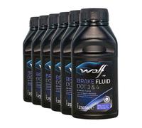 Lupo Brake Fluido Dot 3 & 4 Liquido Freni Iso 4925 Classe 3 E 4,6x250 ML