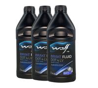 Lupo Brake Fluido Dot 4 IV Liquido Freni Iso 4925 Classe 3,4 E 6,3x1 Litro