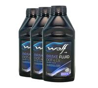 Lupo Brake Fluido Dot 4 IV Liquido Freni Iso 4925 Classe 3,4 E 6,3x500 ML