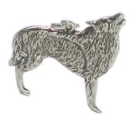 Lupo che ulula ciondolo in argento sterling .925 x 1 charms di lupi