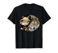 Lupo dagli Occhi argentati, Jasmine Becket-Griffith Art Maglietta