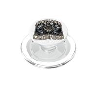 Lupo di Odino Lupo vichingo Mitologia norrena PopSockets PopGrip per MagSafe