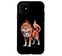 Lupo Fiamme Lupo Infuocato Custodia per iPhone 11
