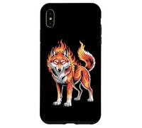 Lupo Fiamme Lupo Infuocato Custodia per iPhone XS Max