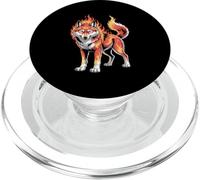 Lupo Fiamme Lupo Infuocato PopSockets PopGrip per MagSafe